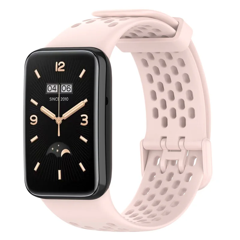 Strap for Xiaomi Mi Band 7 Pro Breathable Bracelet Sport Silicone Miband7 Pro Wrist Correa Replacement Wristband Accessories