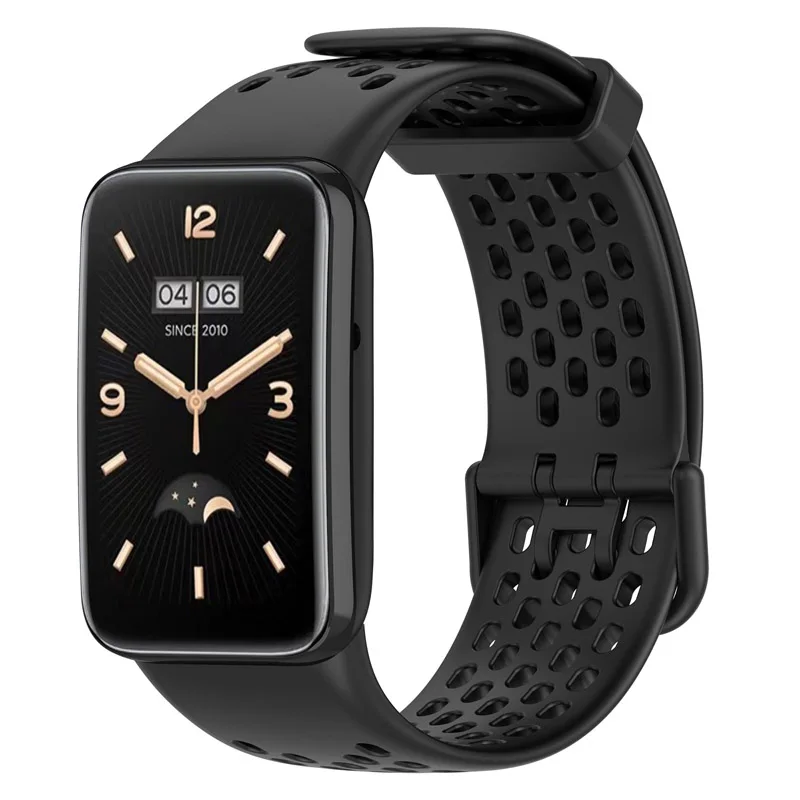 Strap for Xiaomi Mi Band 7 Pro Breathable Bracelet Sport Silicone Miband7 Pro Wrist Correa Replacement Wristband Accessories