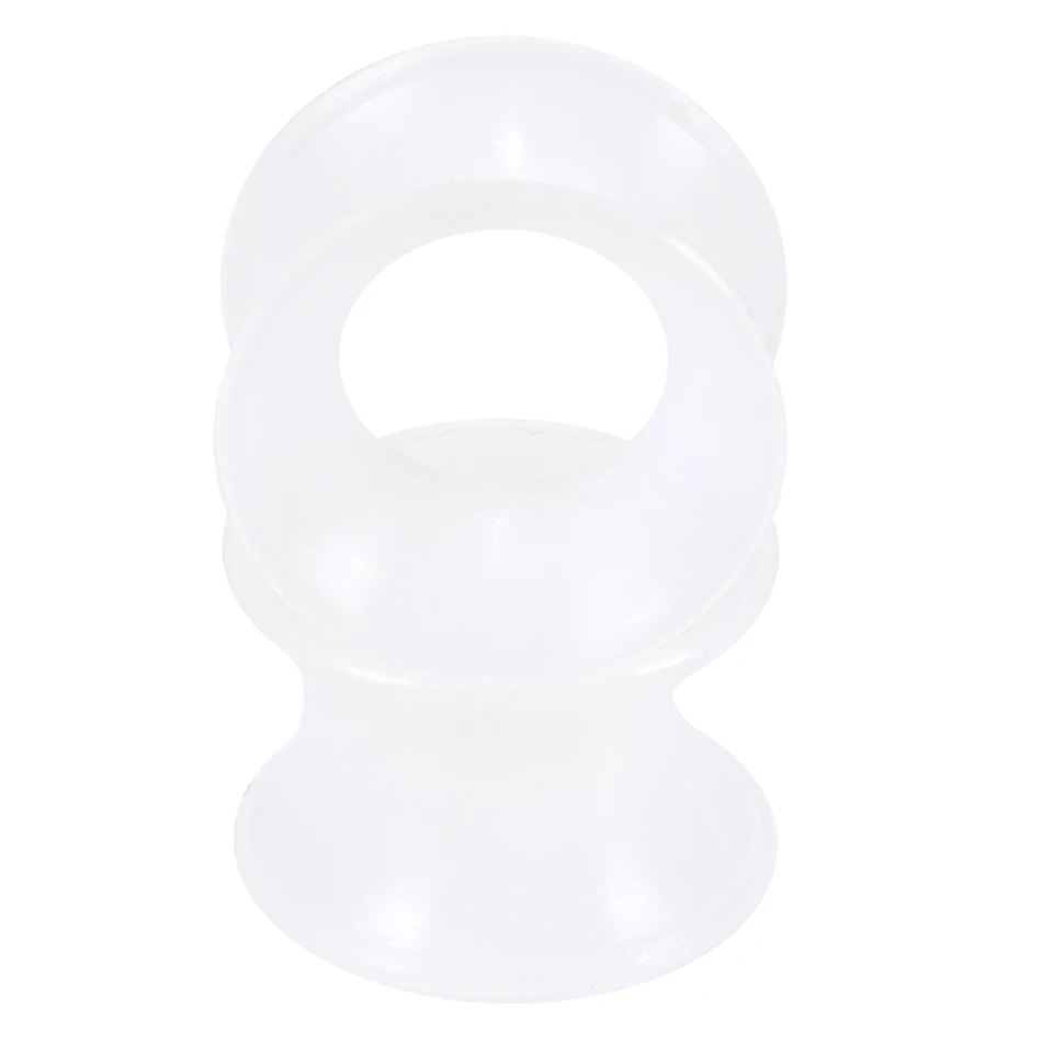 2Pcs Silicone Ear Plugs and Tunnels Ear Piercings Earlets Screwed Earring Expander Ear Gauges Body Jewelry Piercings