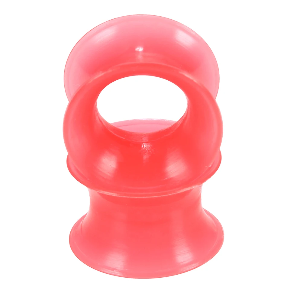 2Pcs Silicone Ear Plugs and Tunnels Ear Piercings Earlets Screwed Earring Expander Ear Gauges Body Jewelry Piercings