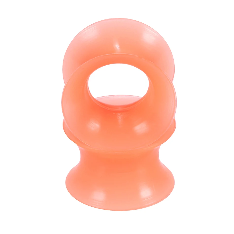 2Pcs Silicone Ear Plugs and Tunnels Ear Piercings Earlets Screwed Earring Expander Ear Gauges Body Jewelry Piercings