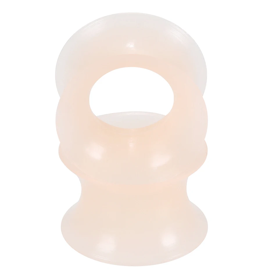 2Pcs Silicone Ear Plugs and Tunnels Ear Piercings Earlets Screwed Earring Expander Ear Gauges Body Jewelry Piercings