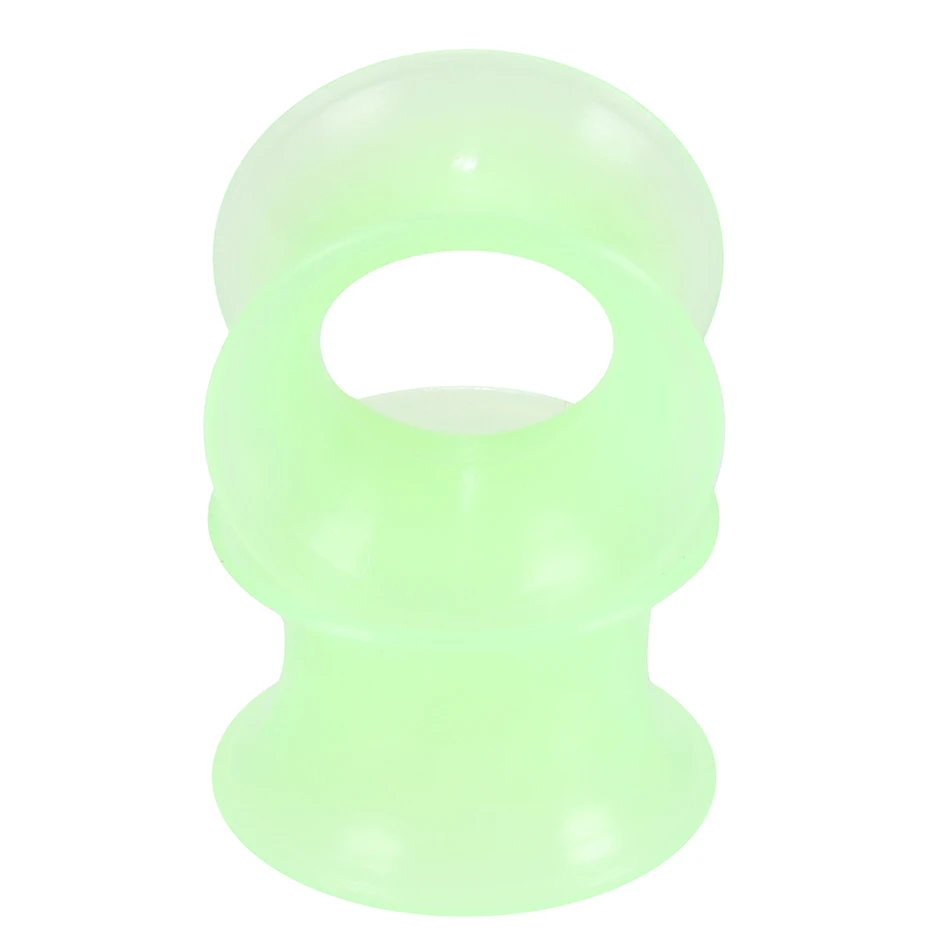 2Pcs Silicone Ear Plugs and Tunnels Ear Piercings Earlets Screwed Earring Expander Ear Gauges Body Jewelry Piercings