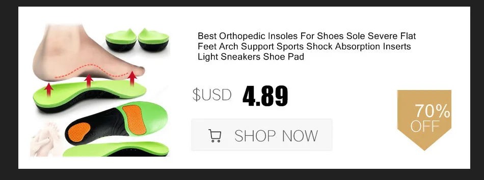 Orthopedic Insoles Orthotics Flat Foot Health Sole Pad For Shoes Insert Arch Support Pad For Plantar Fasciitis Feet Care Insoles
