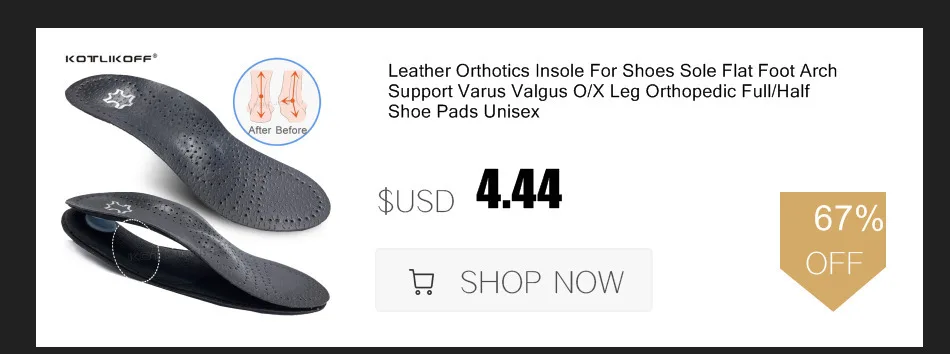 Orthopedic Insoles Orthotics Flat Foot Health Sole Pad For Shoes Insert Arch Support Pad For Plantar Fasciitis Feet Care Insoles