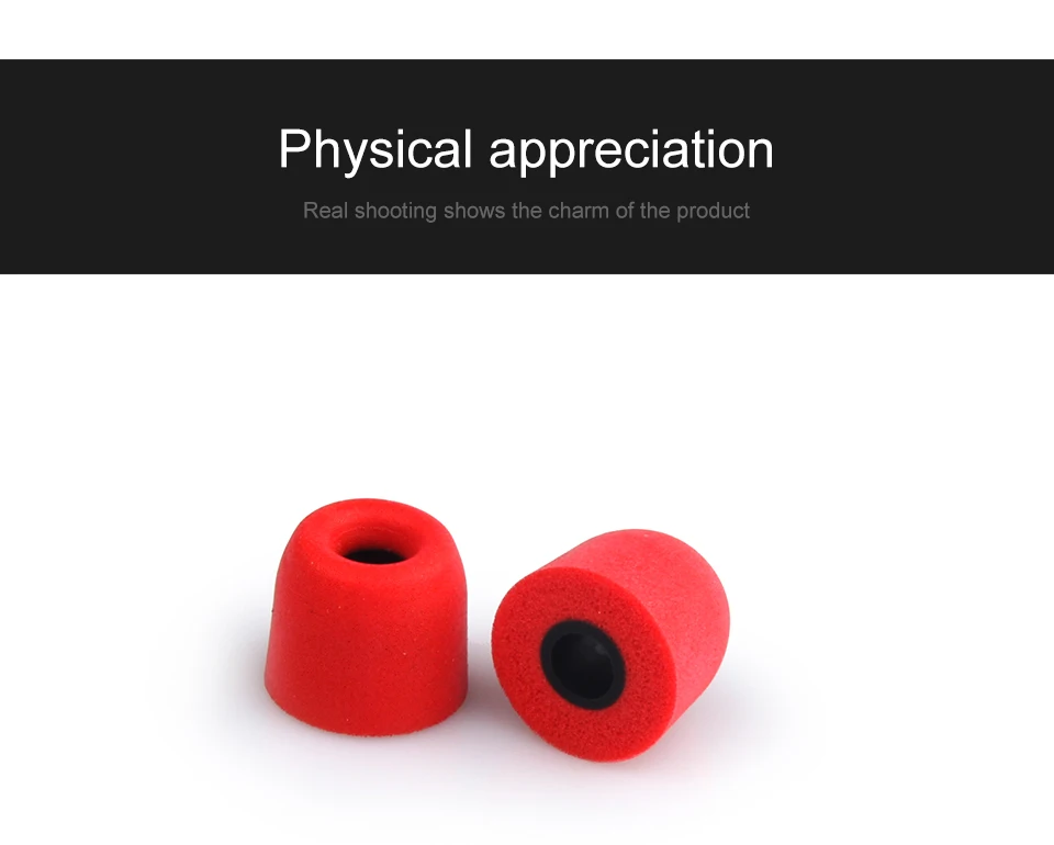 TRN 3Pairs (6pcs) Earphone Memory Cotton Earmuffs Rebound Earplugs PU Sponge Memory Sponge Earphone Eartips V90 MT1 ST1 BA15