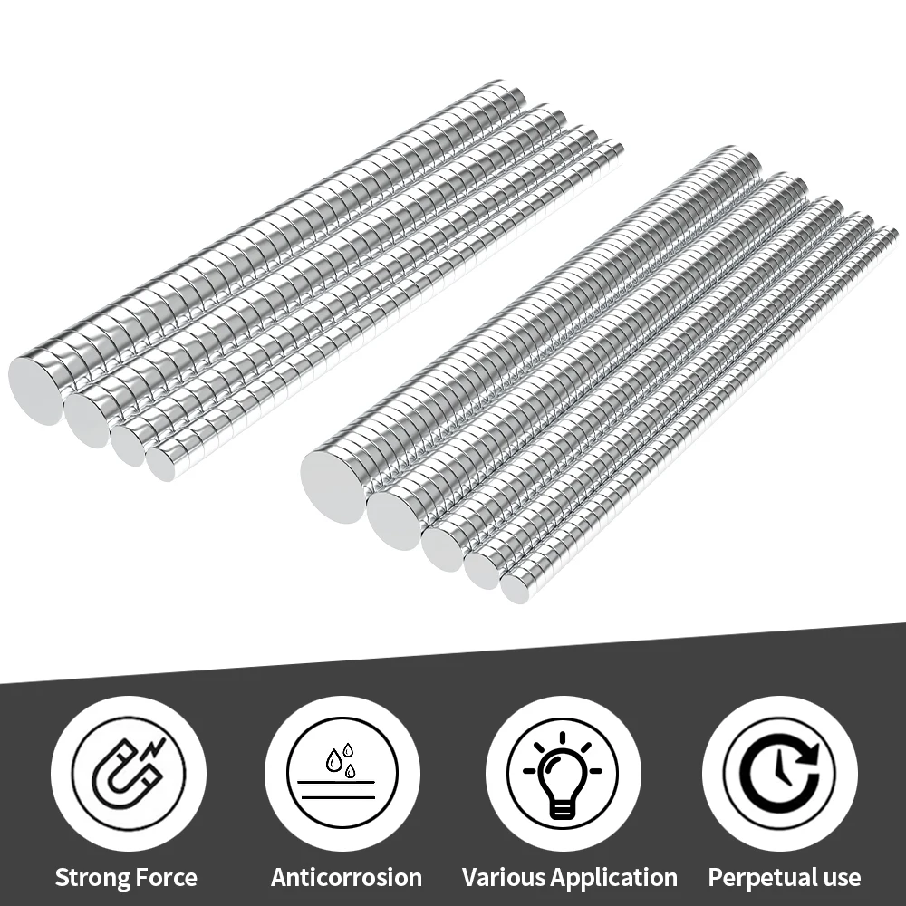 4x2 5x2 6x2 6x3 10x2 10x3mm N35 Super Strong Neodymium Magnet Round NdfeB Powerful Permanent Magnetic imanes Refrigerator Magnet