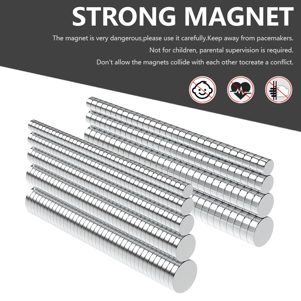 4x2 5x2 6x2 6x3 10x2 10x3mm N35 Super Strong Neodymium Magnet Round NdfeB Powerful Permanent Magnetic imanes Refrigerator Magnet