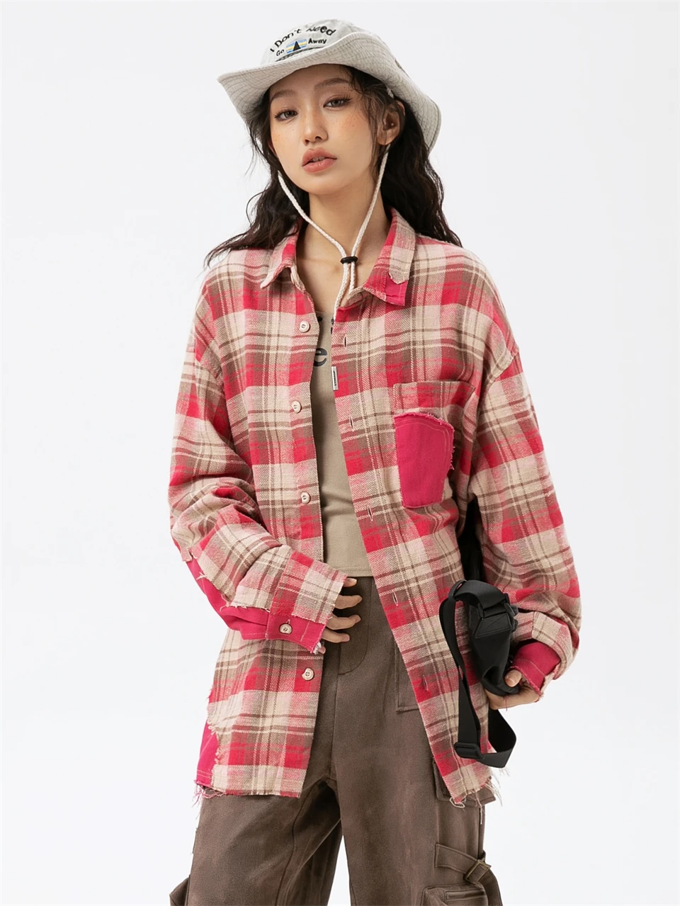 Shirts Woman Spring Fashion Blouses 2024 Korean Popular Clothes Tops Woman 2024 Luxury Elegant Women's Pink Striped Trend Shirt