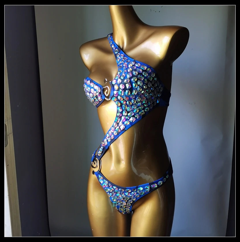 2025 newest fashion swimsuit bar bikinidiamond bikini crystal bar bikini swimsuit handmade bar bikini diamond bikini swimsuit