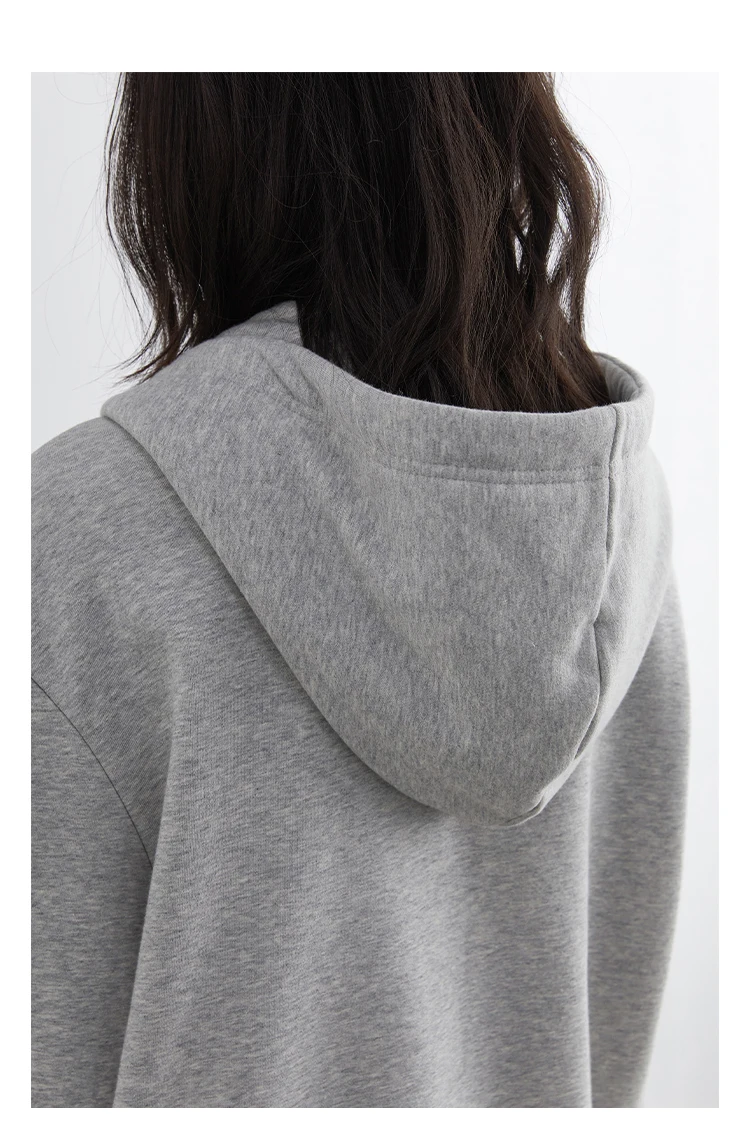 CHIC VEN Korean Women Sweatshirts Loose Casual New Hooded Female Top Drawstring Ladies Jacket Fleece Pullover Autumn Winter 2025