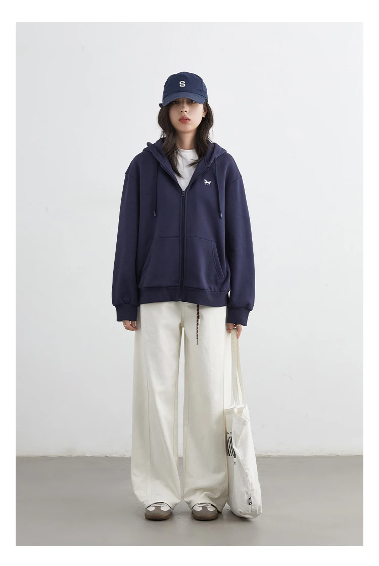 CHIC VEN Korean Women Sweatshirts Loose Casual New Hooded Female Top Drawstring Ladies Jacket Fleece Pullover Autumn Winter 2025