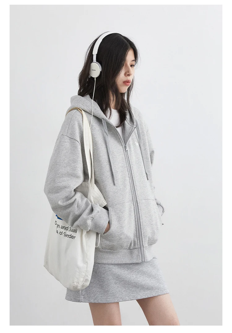 CHIC VEN Korean Women Sweatshirts Loose Casual New Hooded Female Top Drawstring Ladies Jacket Fleece Pullover Autumn Winter 2025