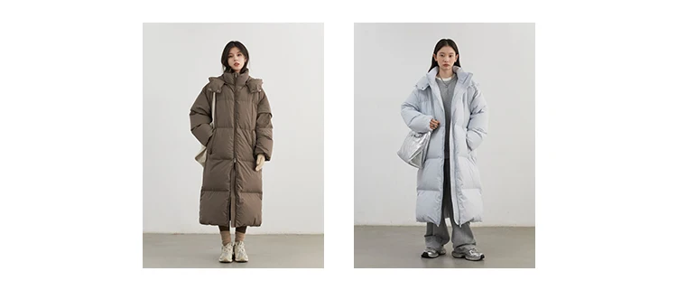 CHIC VEN Fashion Women Down Coats Hooded Thick Loose Solid Female 90 White Duck Down Jacket Ladies Topcoat Autumn Winter 2025