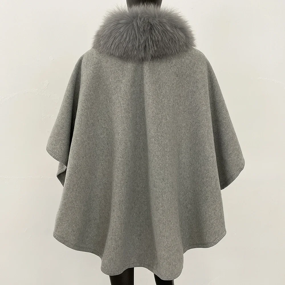Spring Lanket Scarf Female Real Fur Coat Women Cloak Poncho Winter Warm Shawl Designer Thickening BPashmina Cape Stole Fur Coats