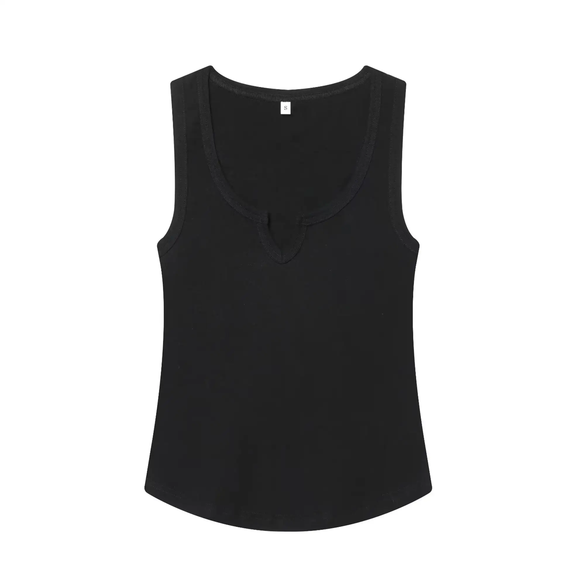 TFMLN Casual Sleeveless Top Pants Women Set Slim Solid Tee Lace Up Straight Pant Female 2026 Summer Lady Vintage Trouser Suit