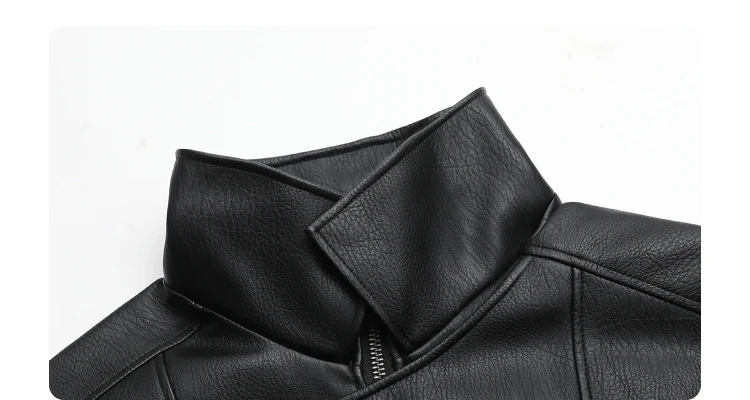 CHIC VEN Woman PU Jacket Solid Loose New Retro Standing Collar Motorcycle Faux Leather Coat Female Top Spring Autumn 2026
