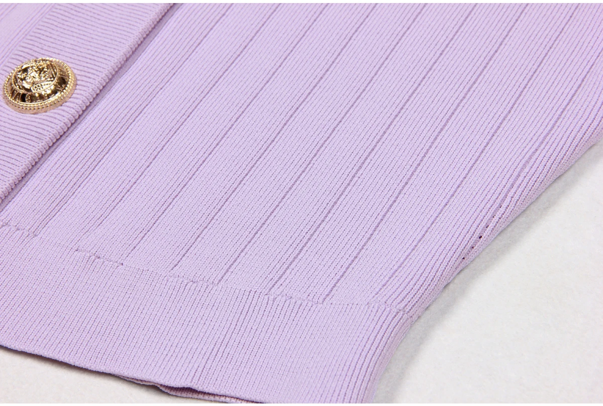 SML Black And White High-quality Fashionable Elastic Knitted Fabric Button Decoration Short Sleeved Slim Fitting Women's T-shirt