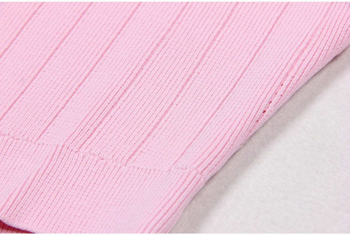 SML Black And White High-quality Fashionable Elastic Knitted Fabric Button Decoration Short Sleeved Slim Fitting Women's T-shirt