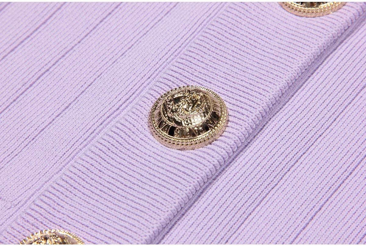 SML Black And White High-quality Fashionable Elastic Knitted Fabric Button Decoration Short Sleeved Slim Fitting Women's T-shirt