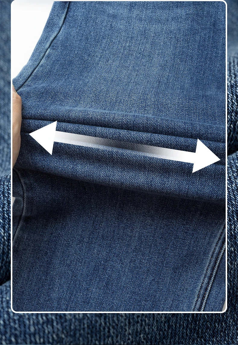 TOYOUTH Women Denim Jeans 2025 Spring New Fashionable Embroidered Mid Wasit Versatile Wide Leg Pants