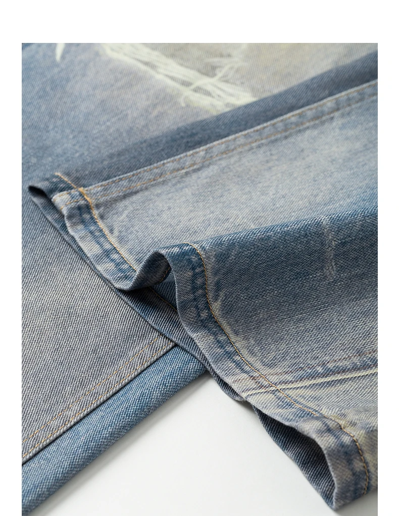 TOYOUTH Women Denim Jean 2025 Spring New Long Pants 8518053
