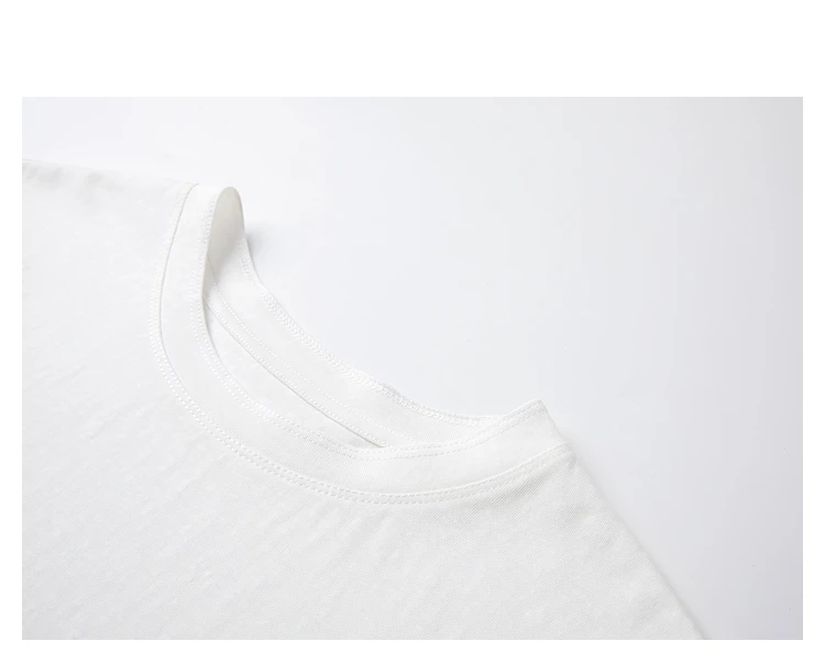 VIMLY Women's Cotton White Tees 2026 Spring Round Neck Pullover Long Sleeve T-shirt Casual Loose Tops for Woman Clothes A0712