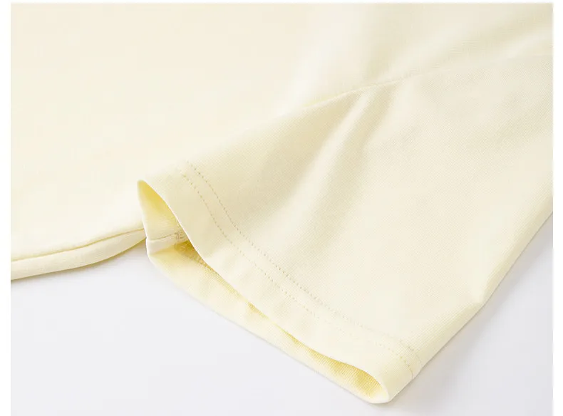 VIMLY Minimalist Cartoon Embroidered Tops for Women 2026 Summer New Versatile Casual Round Neck Cotton Short Sleeve Tee A6625