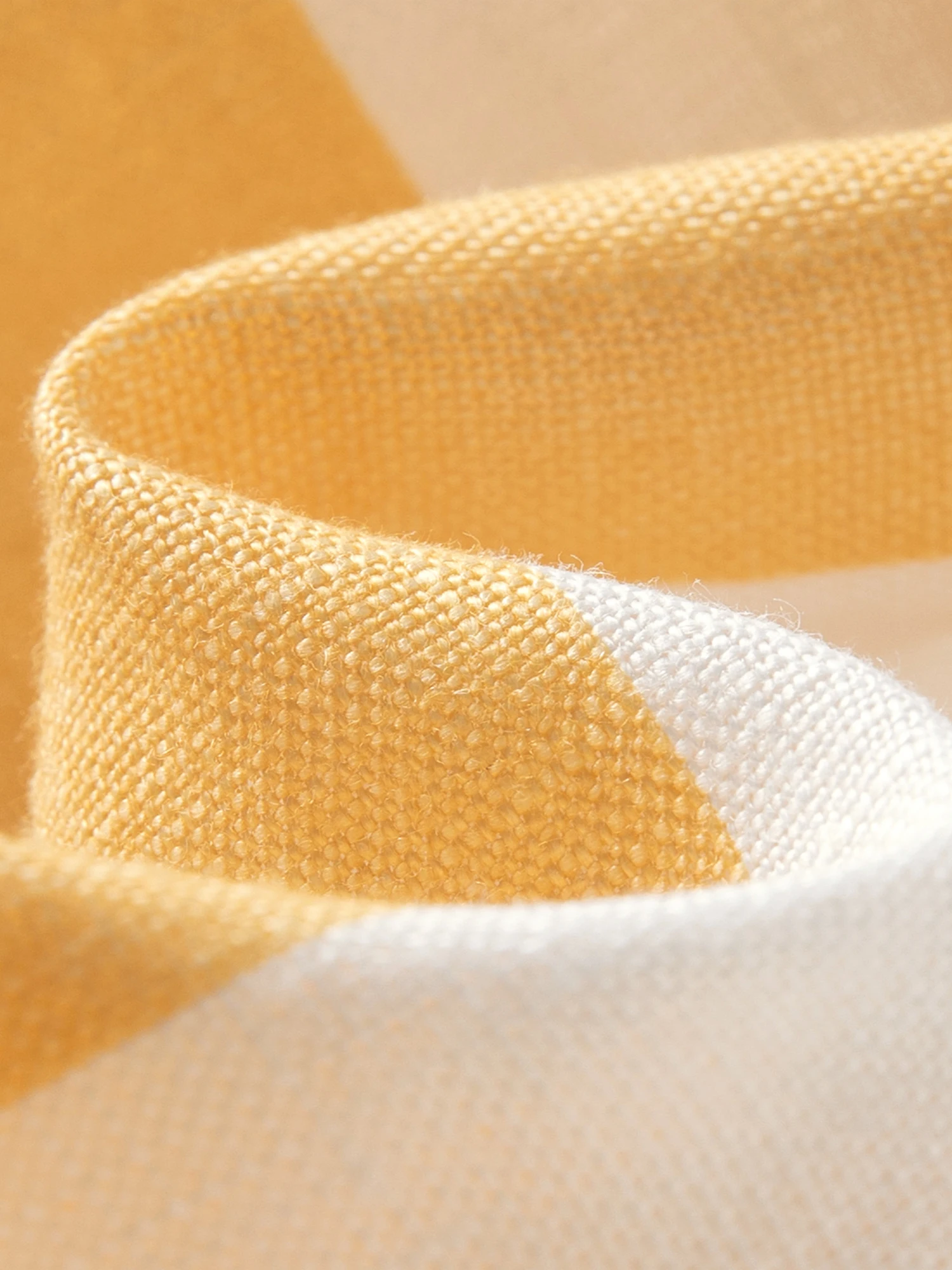 FSLE 2026 Summer Women's Lemon and White Striped A-Line Mini Skirt - Casual Nature-Inspired Flowy Style for Daily Outings