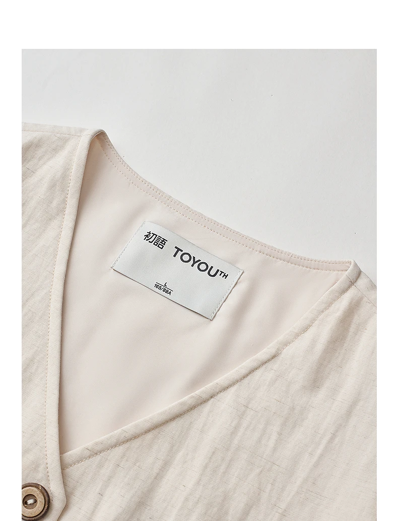 TOYOUTH Women's Old Money Vest Waistcoat 2026 Summer Lyocell Linen Slim Fit Cropped Sleeveless Lightweight Breathable Elegant