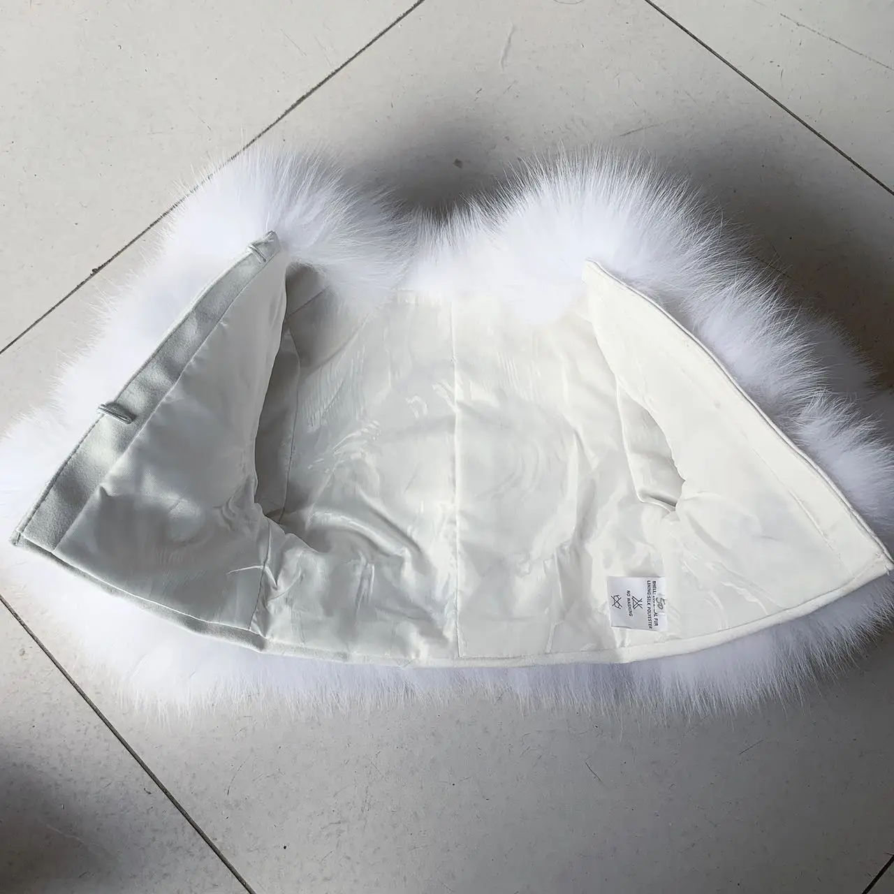 Children's Fox Fur Jacket Real Fox Fur Childs Fur Coat Suitable for Girls and Boys Aged 1-15 Years Old Kids Fur Coat Universal