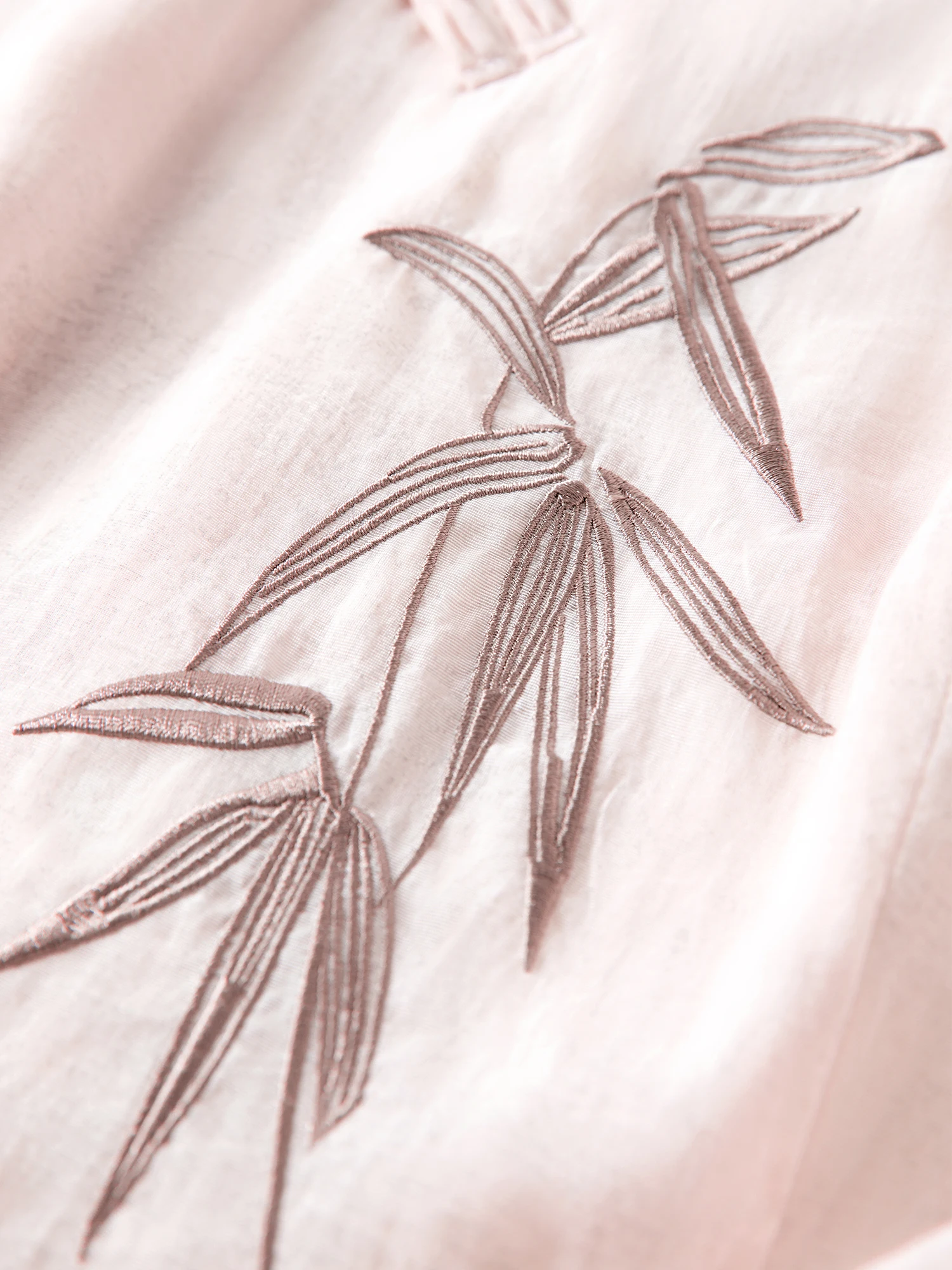 FSLE New Chinese Style Embroidery Slim-Fit Long Dress for Women 2026 Summer New Arrivals A-Line Waist-defining Skirt for Dates