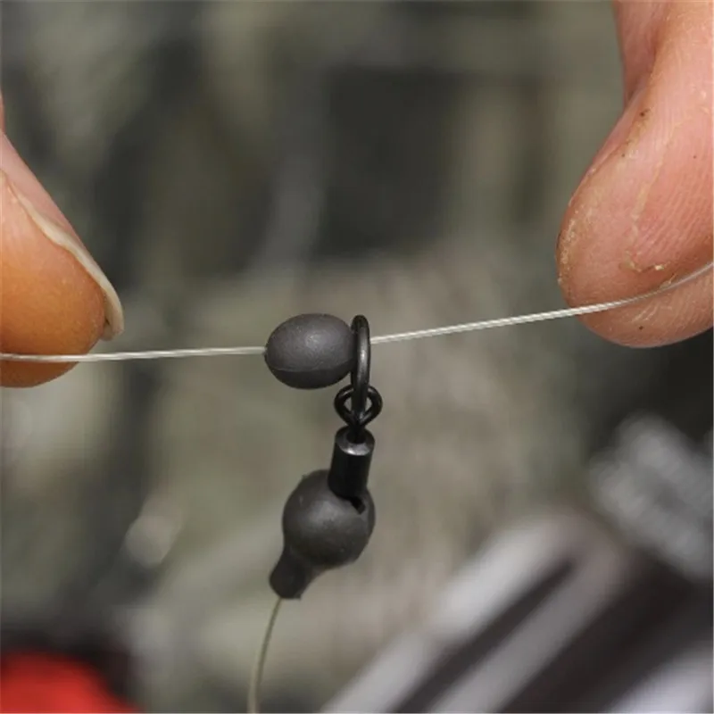 Carp Fishing Accessories 0.42g Tungsten Swivel Chod Beads Hook Kicker Rig End Tackle Change Sinker For Hair Rigs