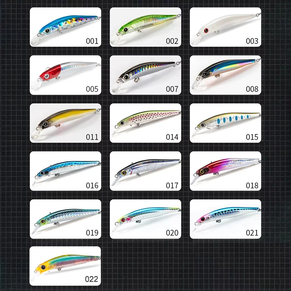 Hunthouse Trout Fishing Lure Sinking Jerkbait 70/80/105mm 7/8.5/18.5g Artist Minnow Sea Fishing Bait Twitch Hard Lure For Bass