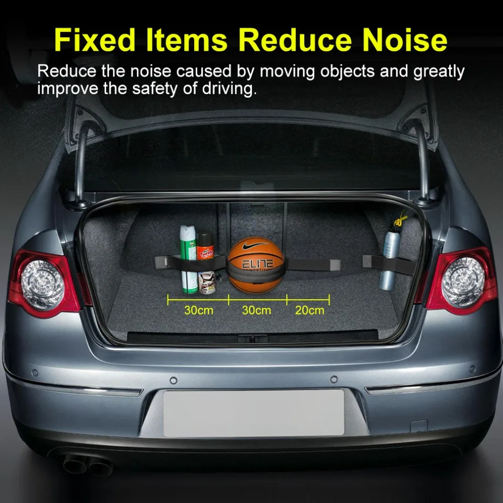 Car Trunk Organizer Fixing Belt Storage Bag Magic Tapes Auto Car Accessries Stowing Tidying Car-styling Car Organizers