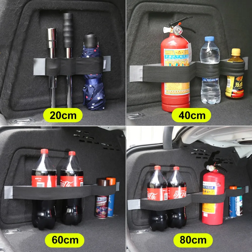 Car Trunk Organizer Fixing Belt Storage Bag Magic Tapes Auto Car Accessries Stowing Tidying Car-styling Car Organizers