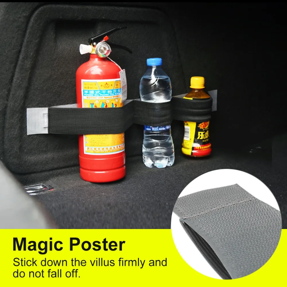 Car Trunk Organizer Fixing Belt Storage Bag Magic Tapes Auto Car Accessries Stowing Tidying Car-styling Car Organizers