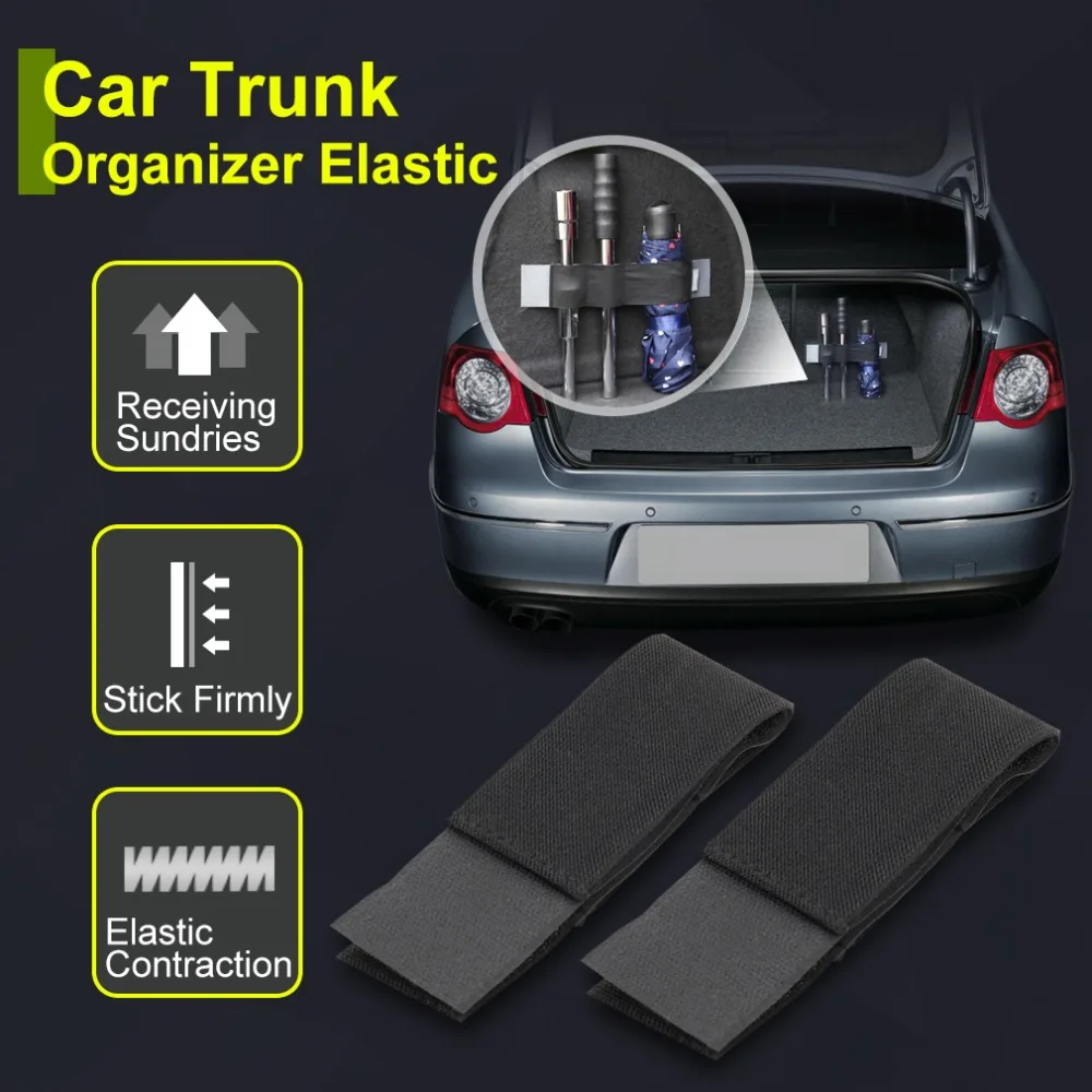 Car Trunk Organizer Fixing Belt Storage Bag Magic Tapes Auto Car Accessries Stowing Tidying Car-styling Car Organizers