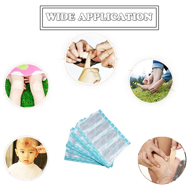 20/50/100Pcs Elastic Wound Adhesive Plaster Breathable Skin Medical Band-Aid First Aid Home Travel Outdoor Camp Emergency Kits
