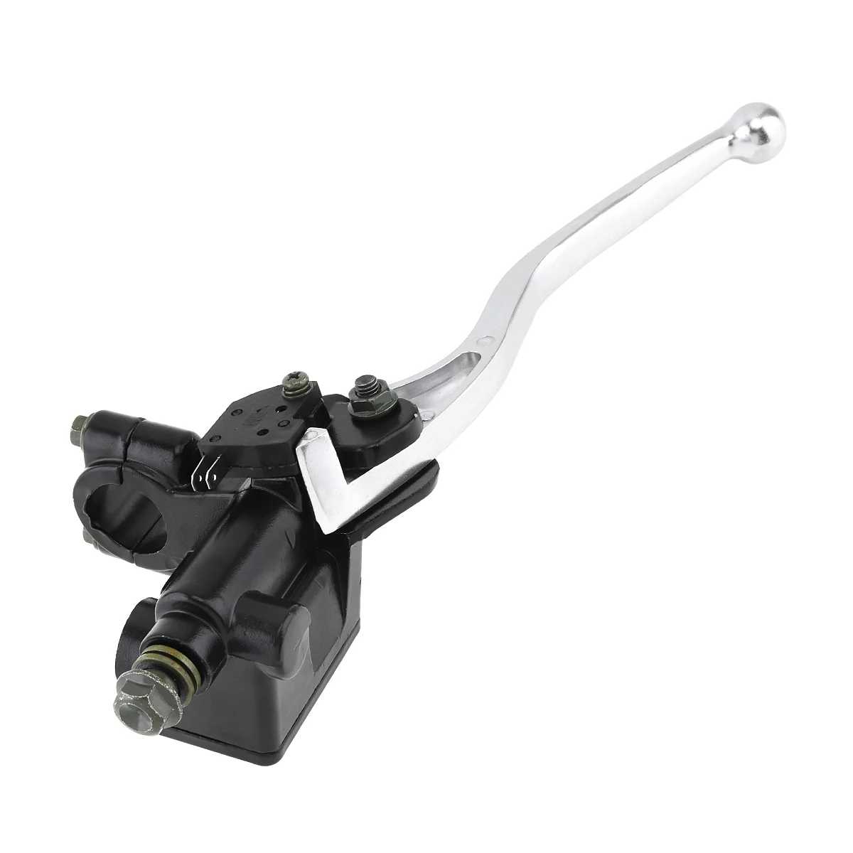 22MM M8/M10 Motorcycle Upper Front Brake Clutch Master Cylinder CNC Clutch Pump Reservoir Pump Lever Left Right Fit for Honda