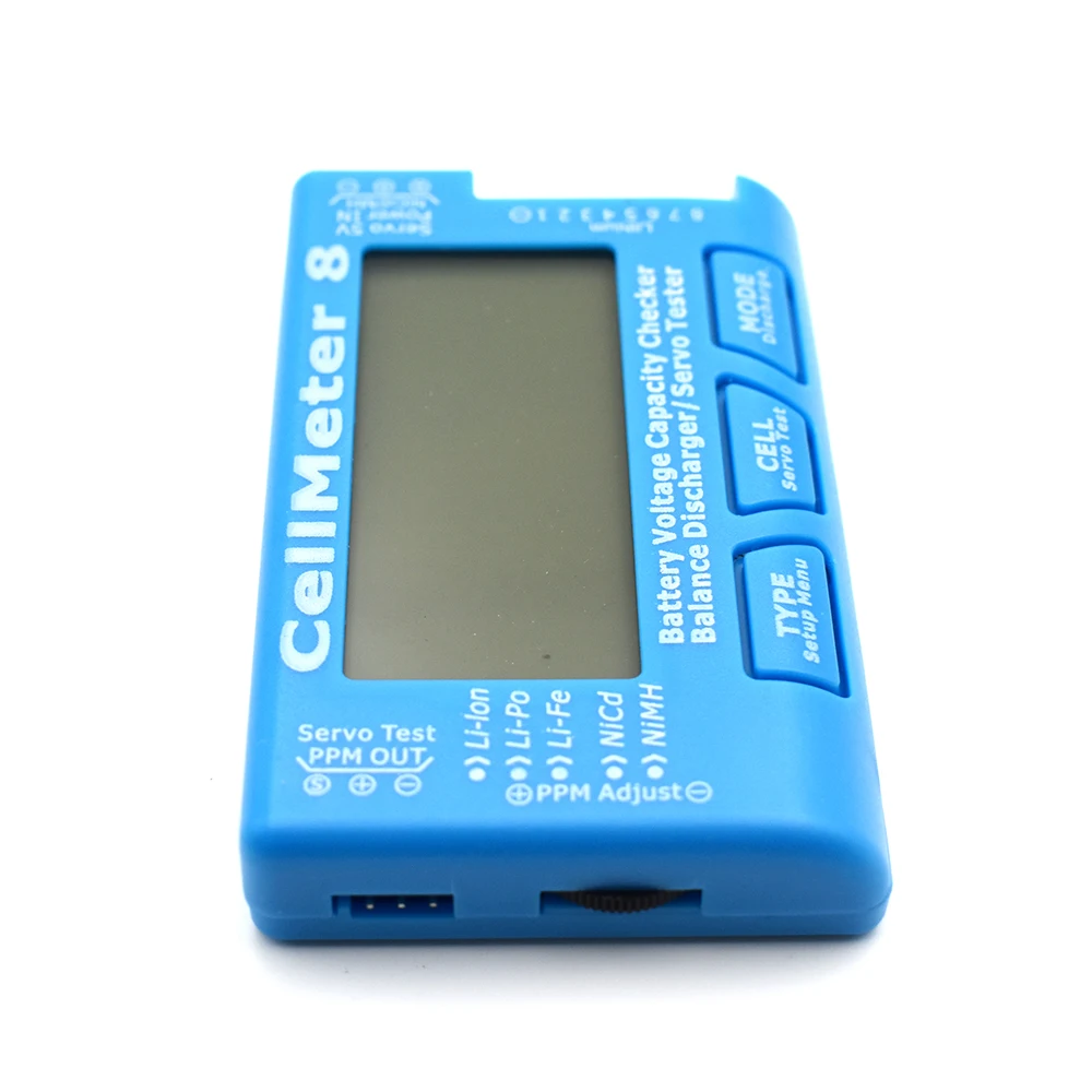 RC CellMeter 8 1-8S / Cellmeter 7 1-7S Battery Capacity Voltage Test Meter LiPo Li-Lon NiMH Meter 8 High Quality Wholesale