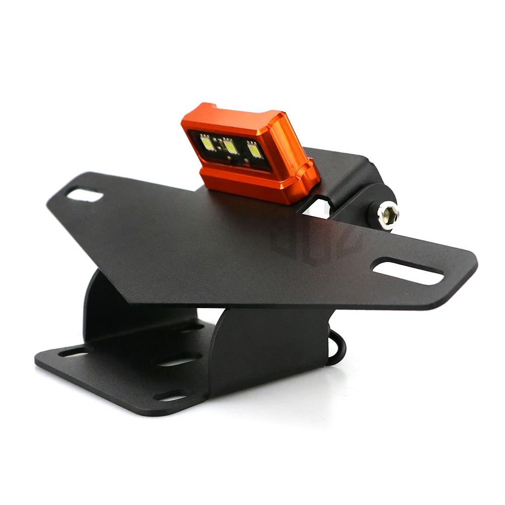 Motorcycle Rear License Plate Tail Frame Holder Bracket For KTM DUKE 125 250 390 200 2017 2018 2019 2020-2023