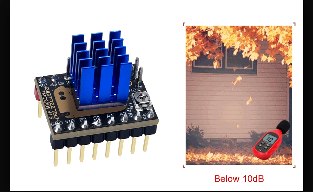 BIGTREETECH TMC2209 V1.3 Stepper Motor Driver UART VS TMC2208 TMC2130 3D Printer Parts For Octopus V1.1 SKR 2 Board Ender 3 V2