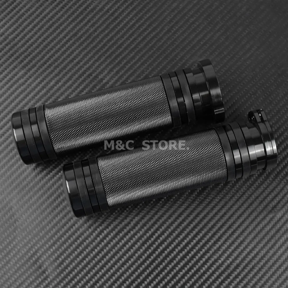 Handle Bar Grips+Footrest Foot Pegs+Shifter Peg Nail CNC For Harley Sportster XL883 1200 Touring Roadking Dyna Breakout Softail