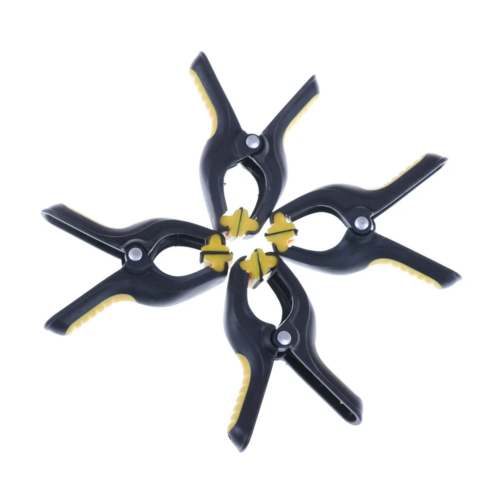 4 /6 /10pcs Spring Clamps Fixture Plastic Fastening Clips For LCD Screen Phone Non-slip Handle Repair Tools Outillage