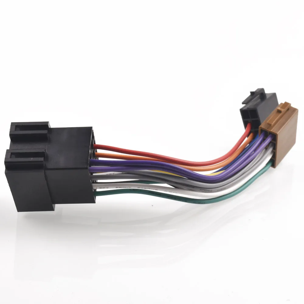 Car Radio ISO Adapter Extended Conversion Cable for peugeot for Citroen for Audi for VW