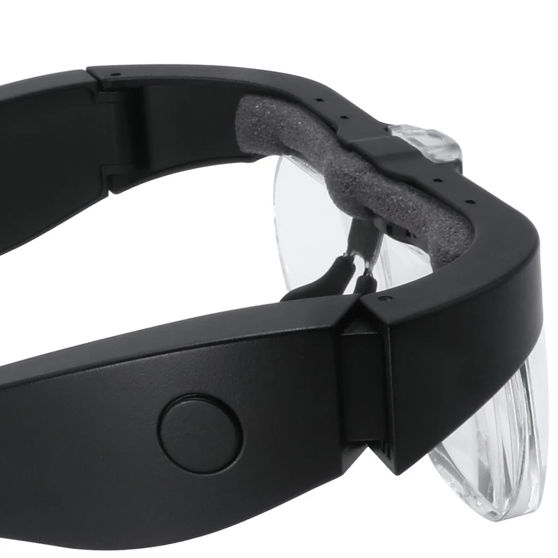 Magnifying Glasses Magnifier1.5X 2.5X 3.5X 5.0X USB Rechargeable With LED Light For Reading Jewelers Watchmaker Repair Wearing