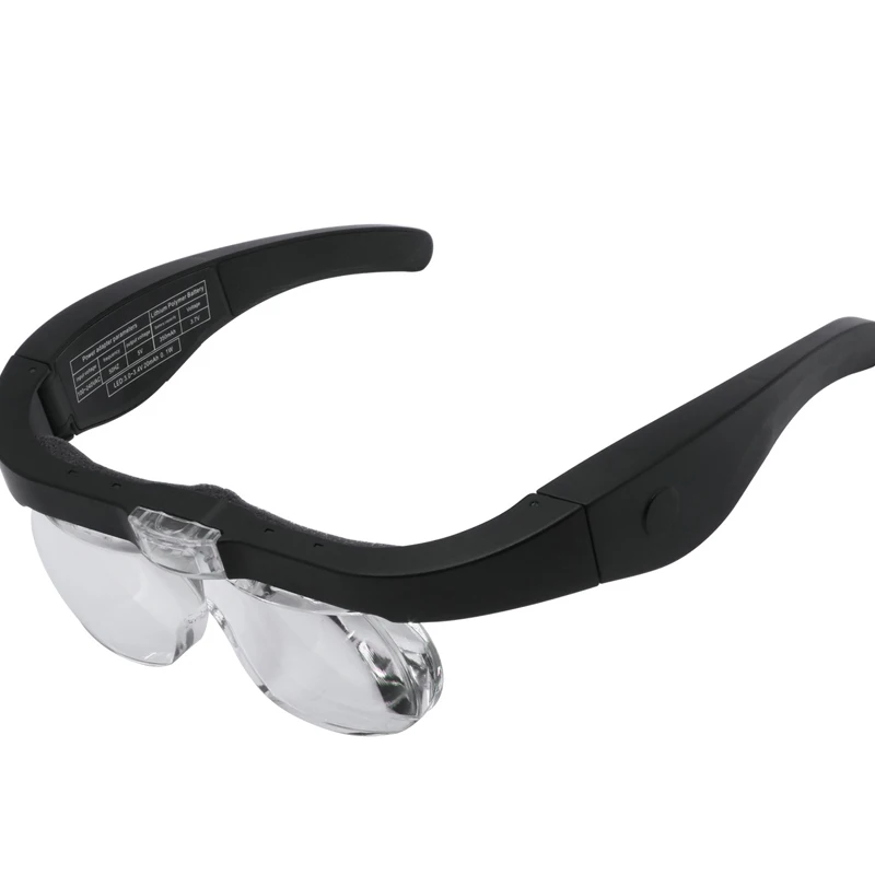 Magnifying Glasses Magnifier1.5X 2.5X 3.5X 5.0X USB Rechargeable With LED Light For Reading Jewelers Watchmaker Repair Wearing