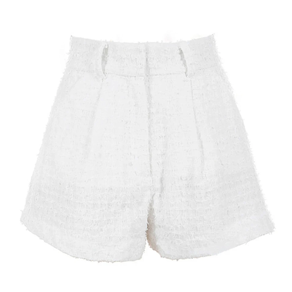 Two Piece Set Women Off Shoulder Puff Sleeve Short Crop Top High Waist Wide Shorts Tracksuit Sexy Conjunto Femenino 2 Piece Set