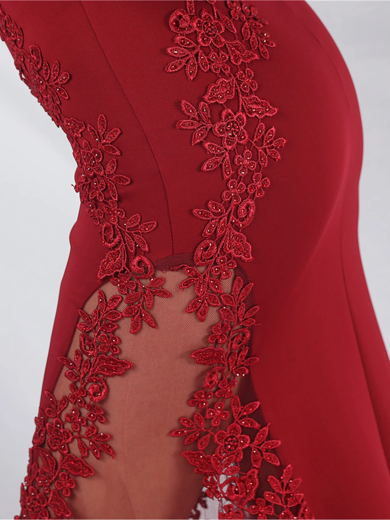 Sexy See Through Lace Maxi Summer Dress Women Elegant Luxury Mesh Bridesmaid Evening Dresses Birthday Prom Long Dresses Vestido